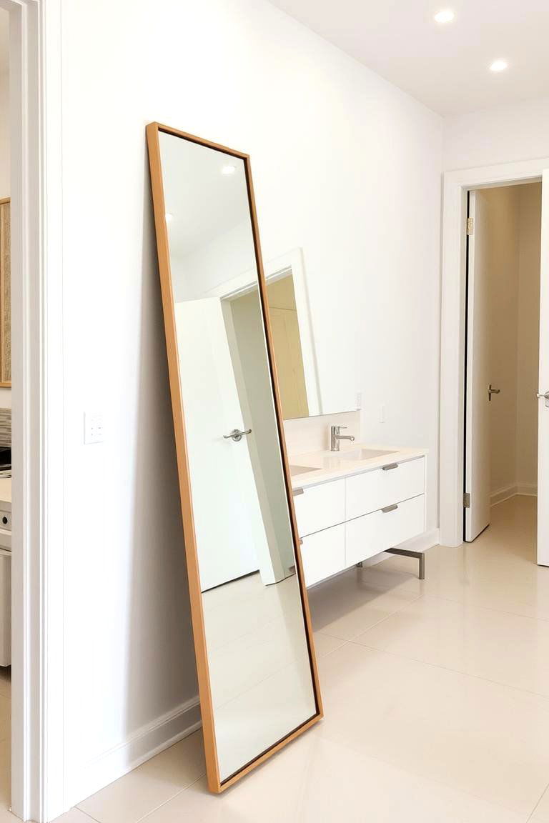 Full Length Mirrors for Dressing Areas - 24 Bathroom Mirror Ideas