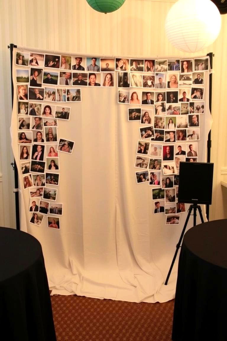 Fun DIY Photo Booth Backdrop - 24 Photo Display Ideas