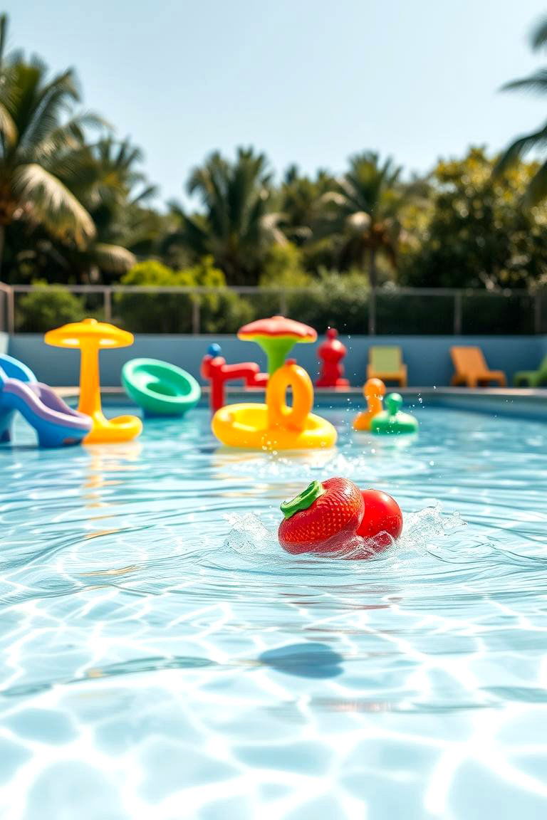 Fun Kid Friendly Zone - 24 Pool Landscaping Ideas