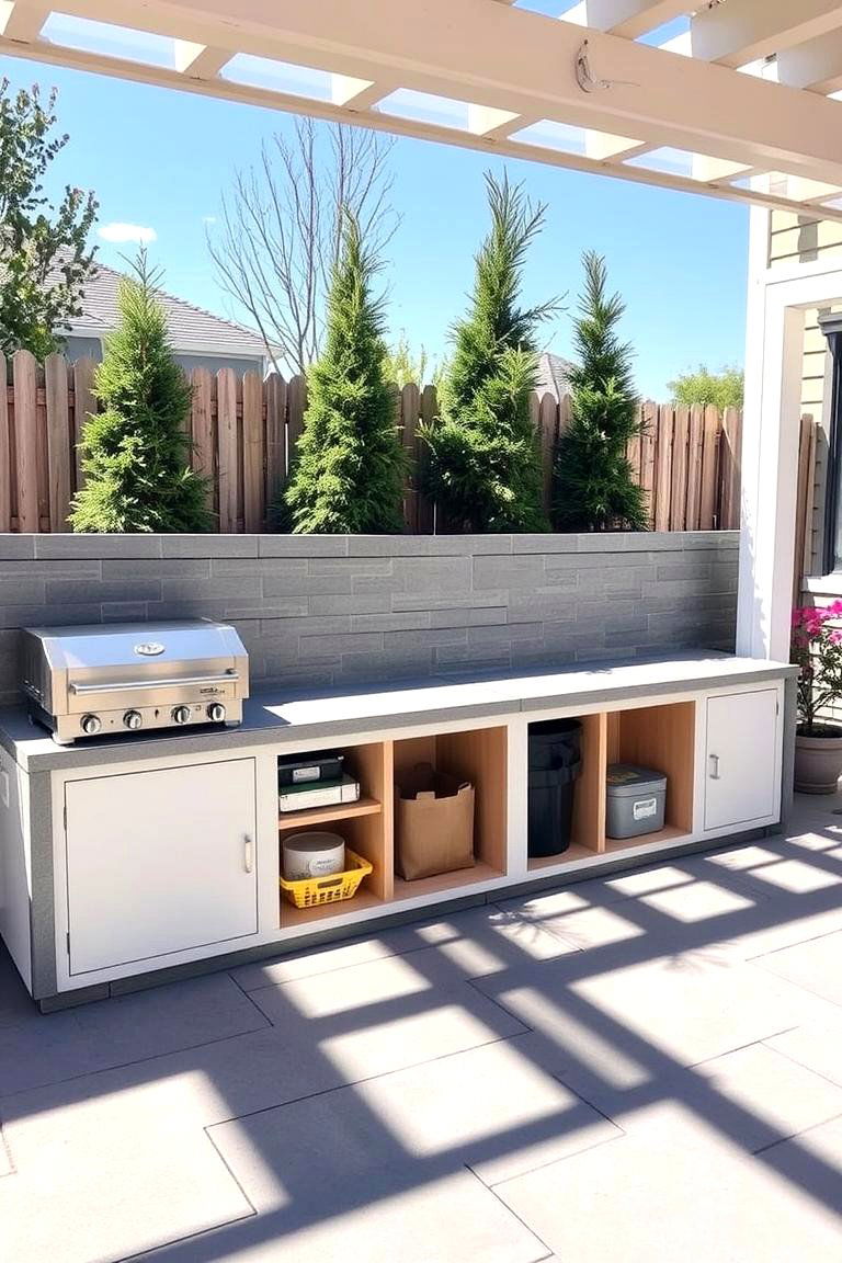 Functional Bluestone Patio with Storage Solutions - 24 Bluestone Patio Ideas