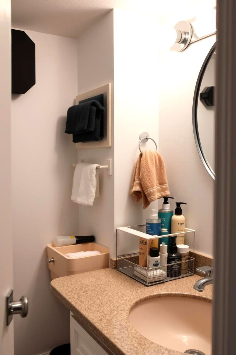 Functional Countertop Organizers - 24 Dorm Bathroom Ideas