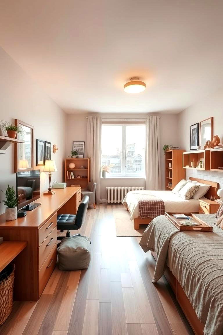 Functional Family Bedroom - 24 Bedroom Layout Ideas