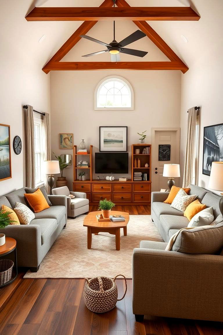 Functional Family Parlor - 24 Parlor Room Ideas