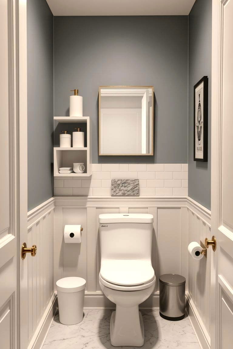 Functional Layouts for Flow - 24 Small Powder Room Ideas