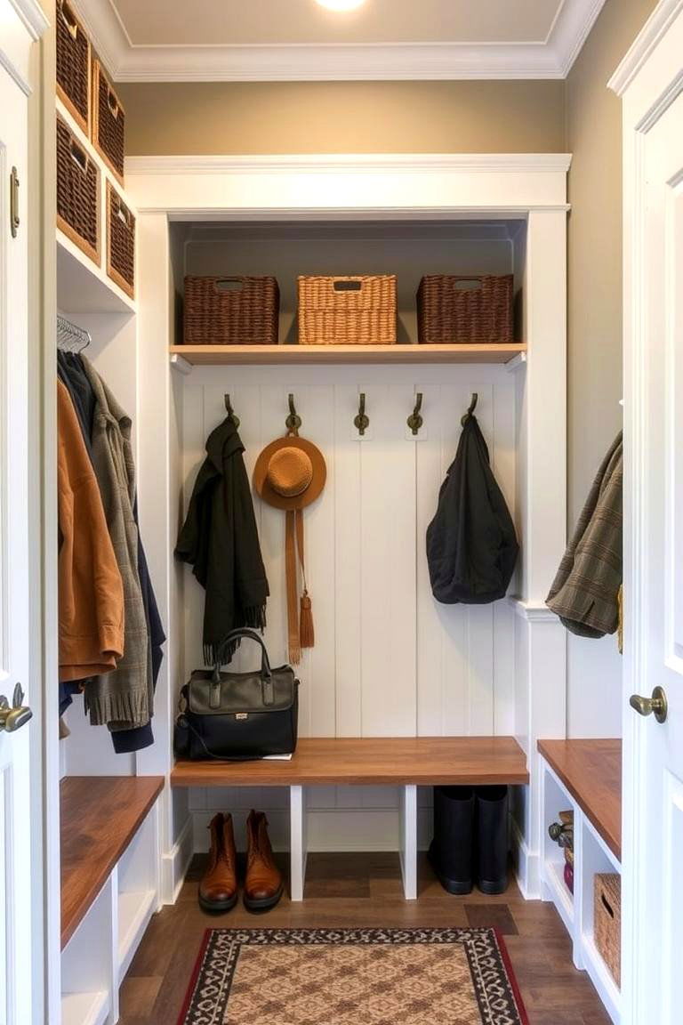 Functional Mudroom - 24 Barndominium Interior Ideas