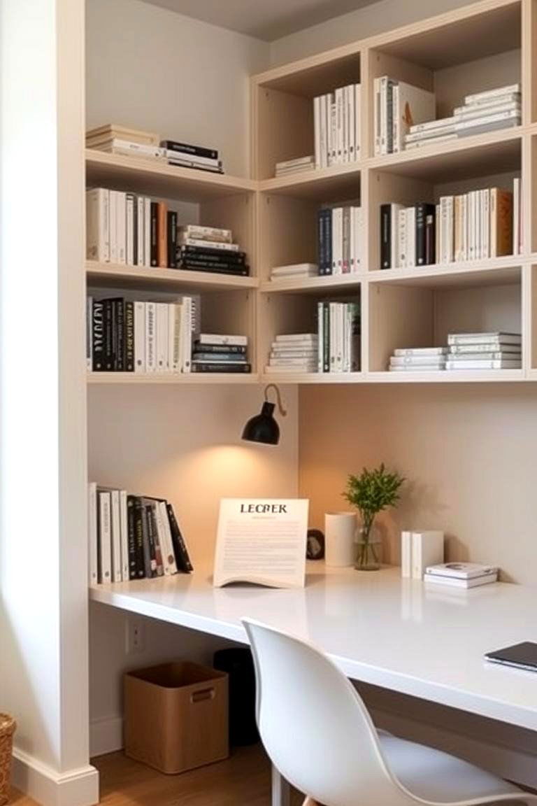 Functional Open Shelving - 24 Study Room Ideas