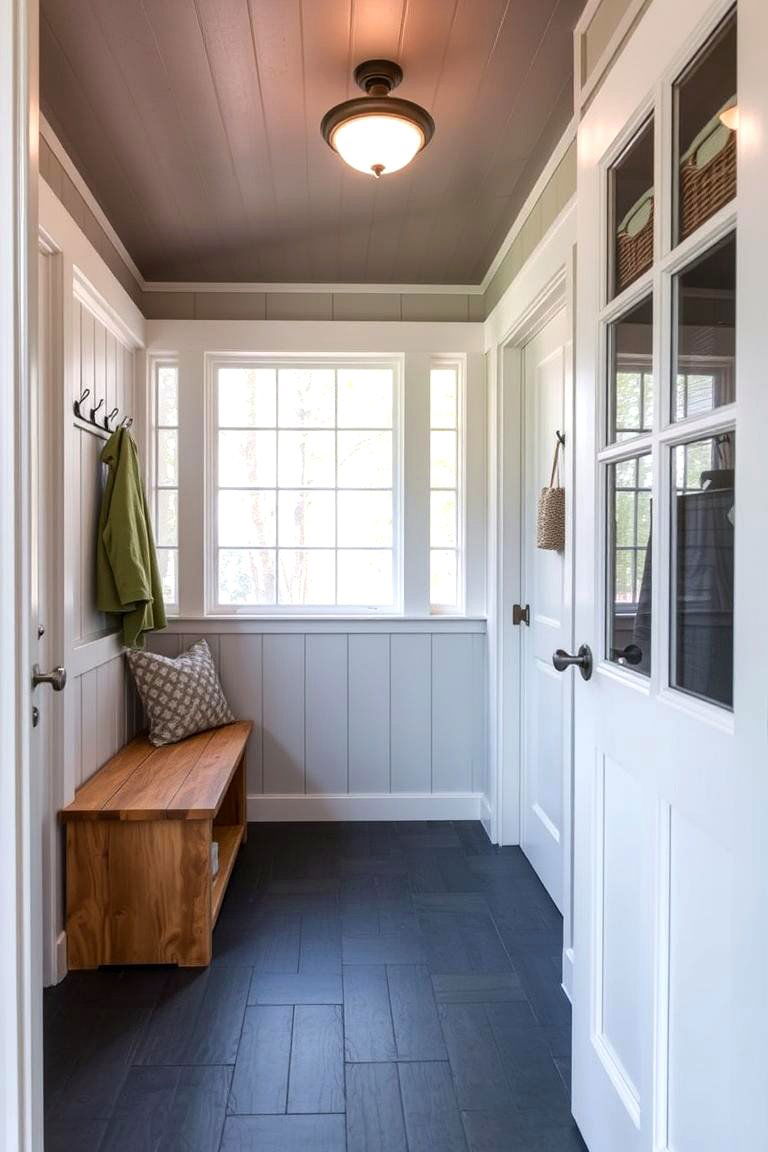 Functional Screened in Mudroom Extension - 24 Screened-in Deck Ideas