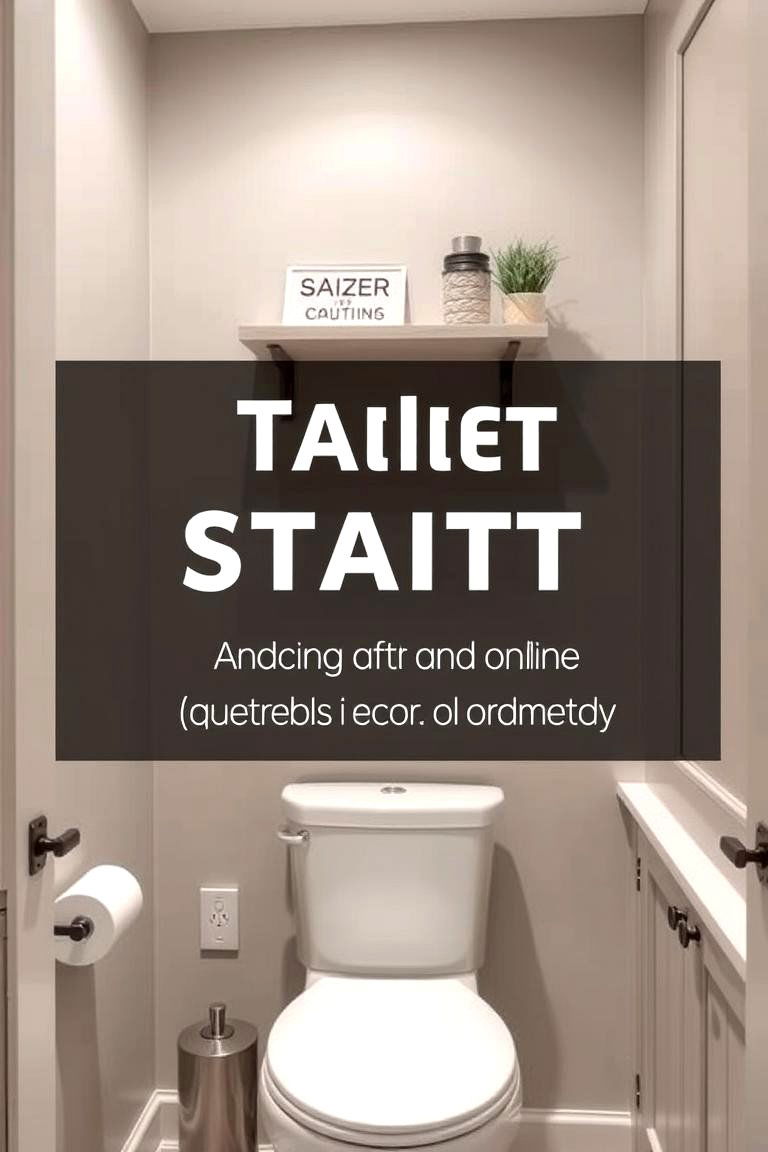 Functional Shelving Solutions - 24 Downstairs Toilet Ideas
