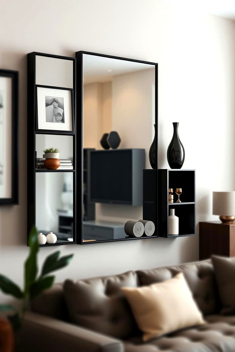 Functional Wall Art - 24 Bachelor Room Ideas