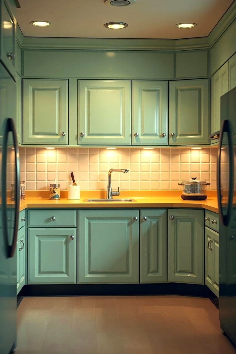 Functionality and the Subtle Beauty of 1930s Kitchen Color Palettes - 24 1924s Living Room Design Ideas