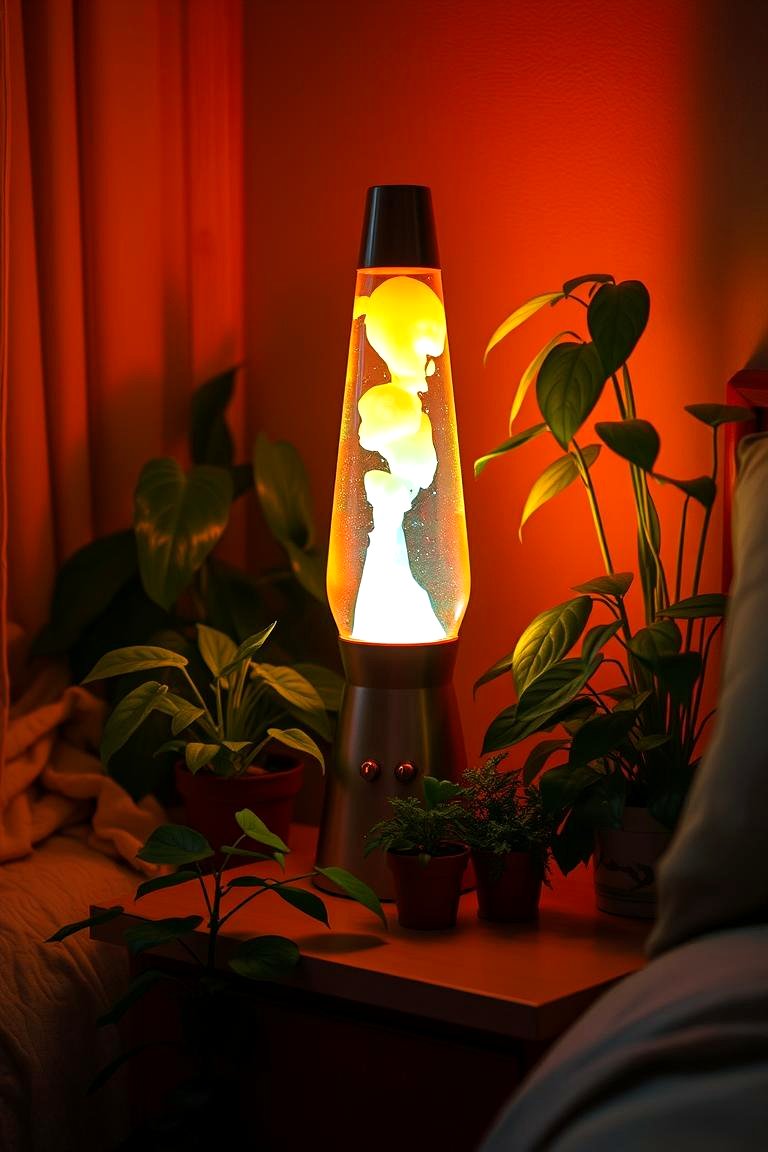 Funky Lighting Fixtures - 24 70s Bedroom Decor Ideas