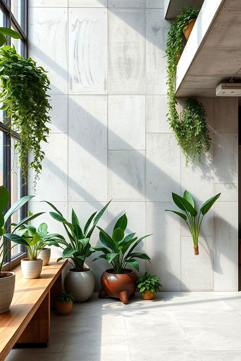 Fusion of Nature with Brutalism - 24 Brutalist Interior Design Ideas