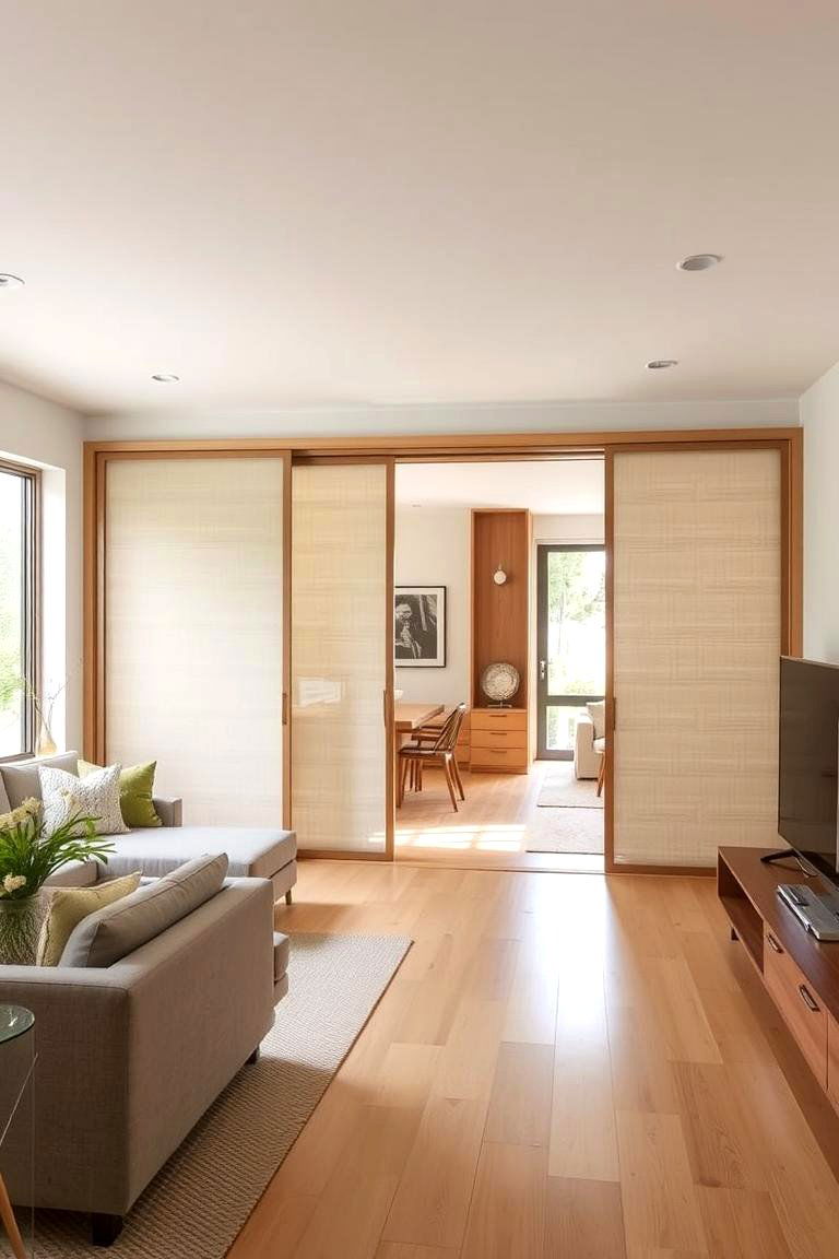 Fusuma Door Flexibility - 24 Japanese Style Living Room Ideas