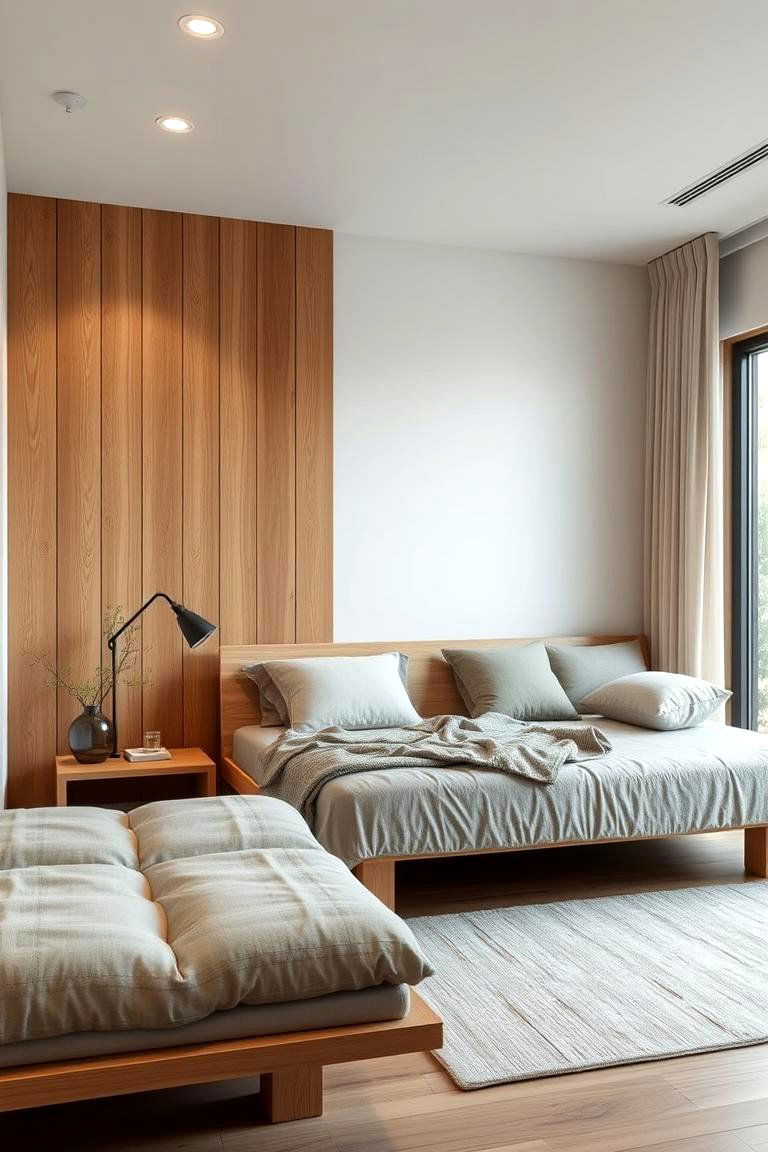 Futon with Sustainable Materials - 24 Futon Bedroom Ideas