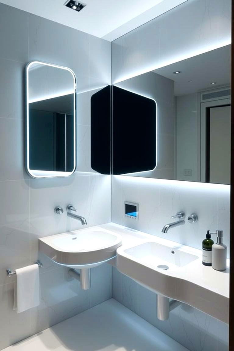 Futuristic Fixture Innovations - 24 Quirky Bathroom Ideas