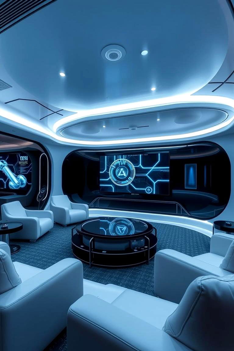Futuristic Media Experience - 24 Tv Room Ideas