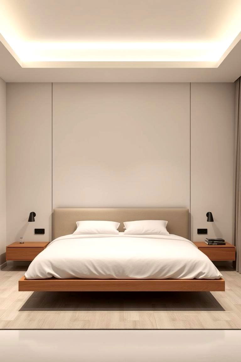 Futuristic Minimalist Bedroom - 24 2400s Room Ideas