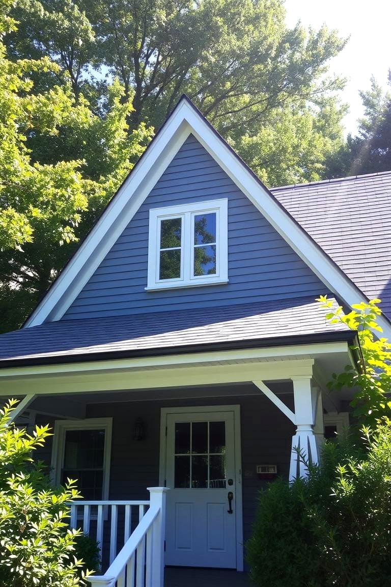 Gable Roof for a Classic Look - 24 Front Porch Roof Ideas