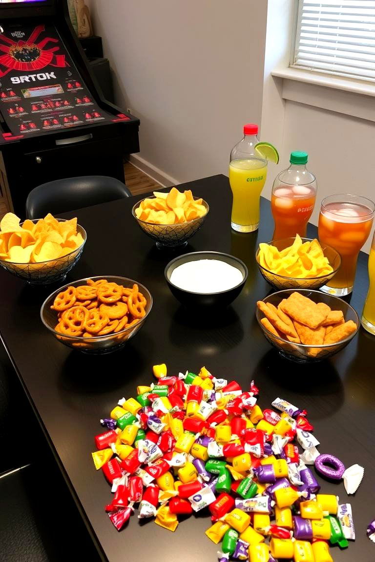 Game Night Fuel Station - 24 Mini Bar Ideas