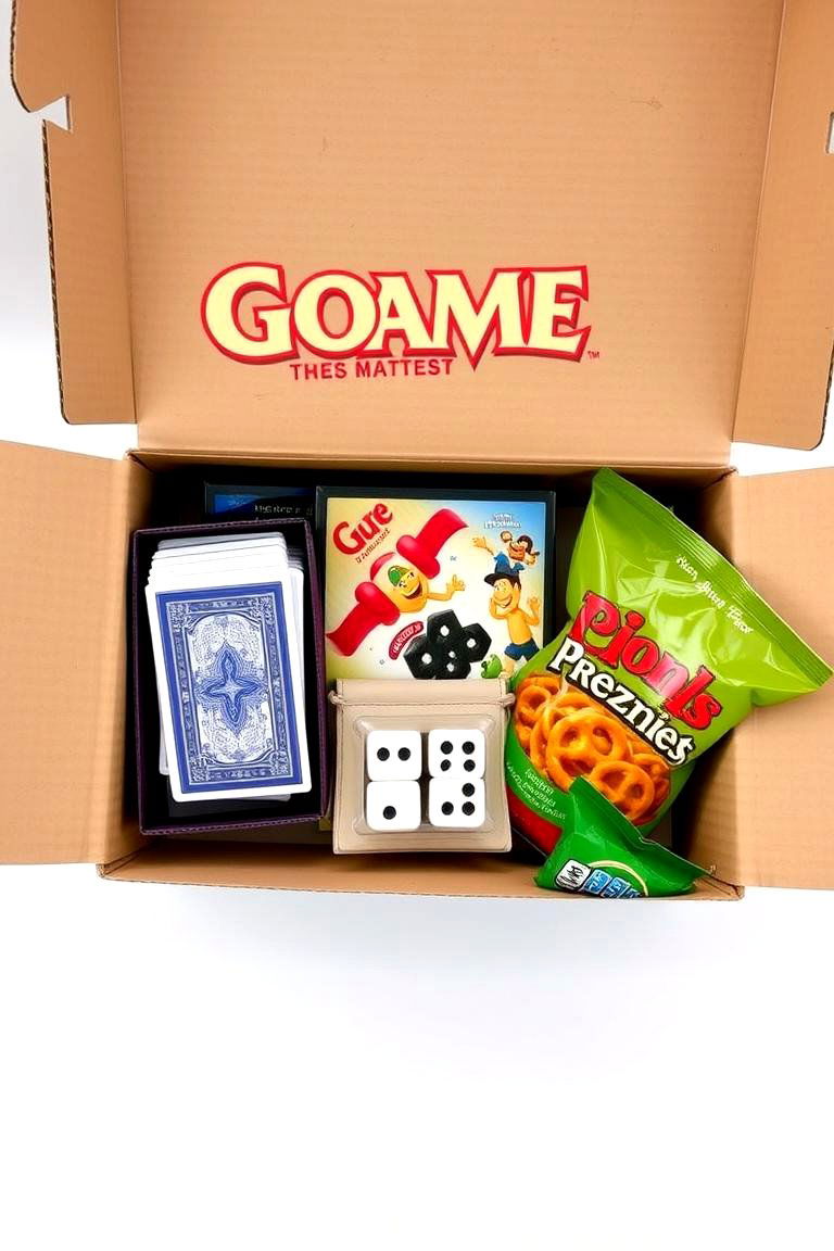 Game Night Gatherings Galore - 24 Gift Basket Ideas