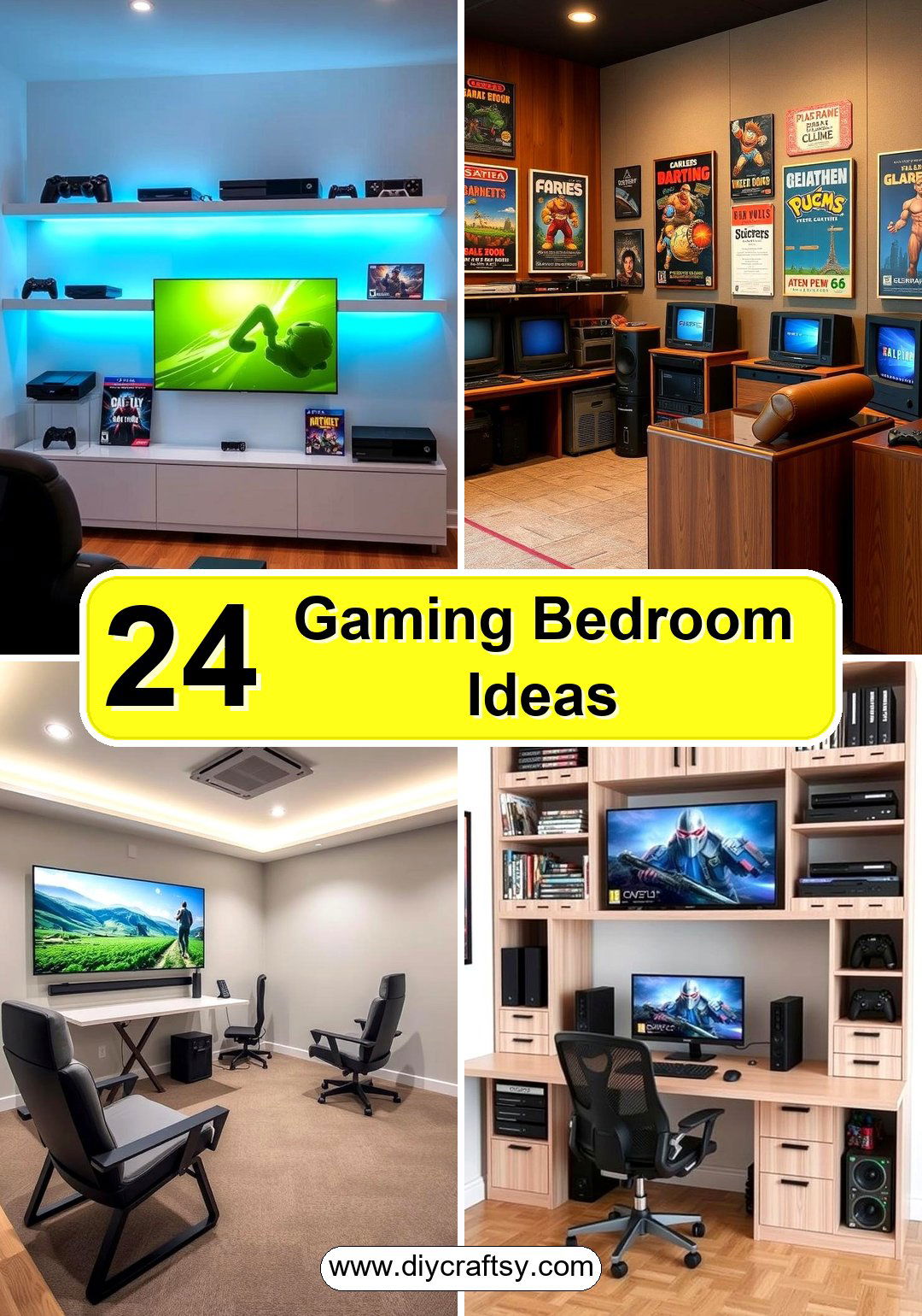 Gaming Bedroom Ideas