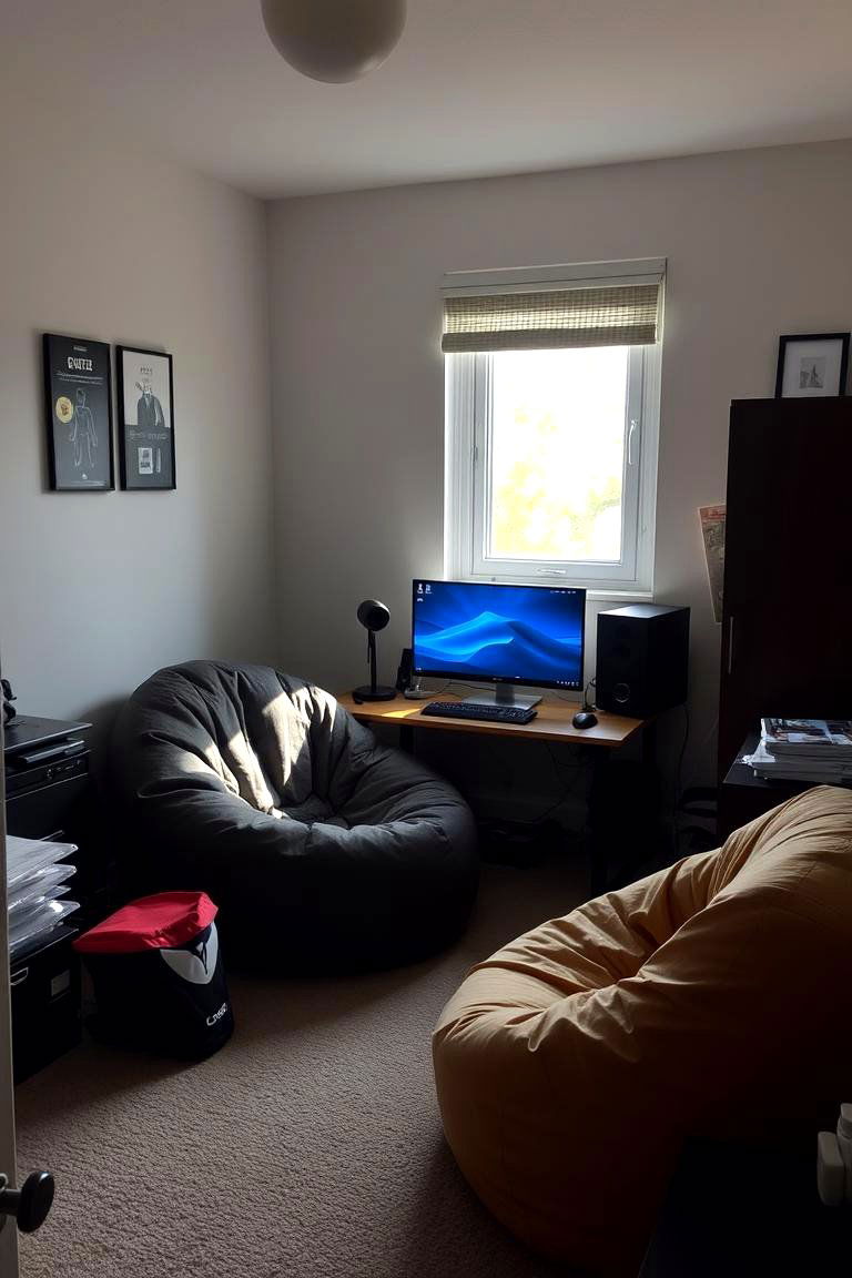 Gaming Corner Nook - 24 Gaming Bedroom Ideas