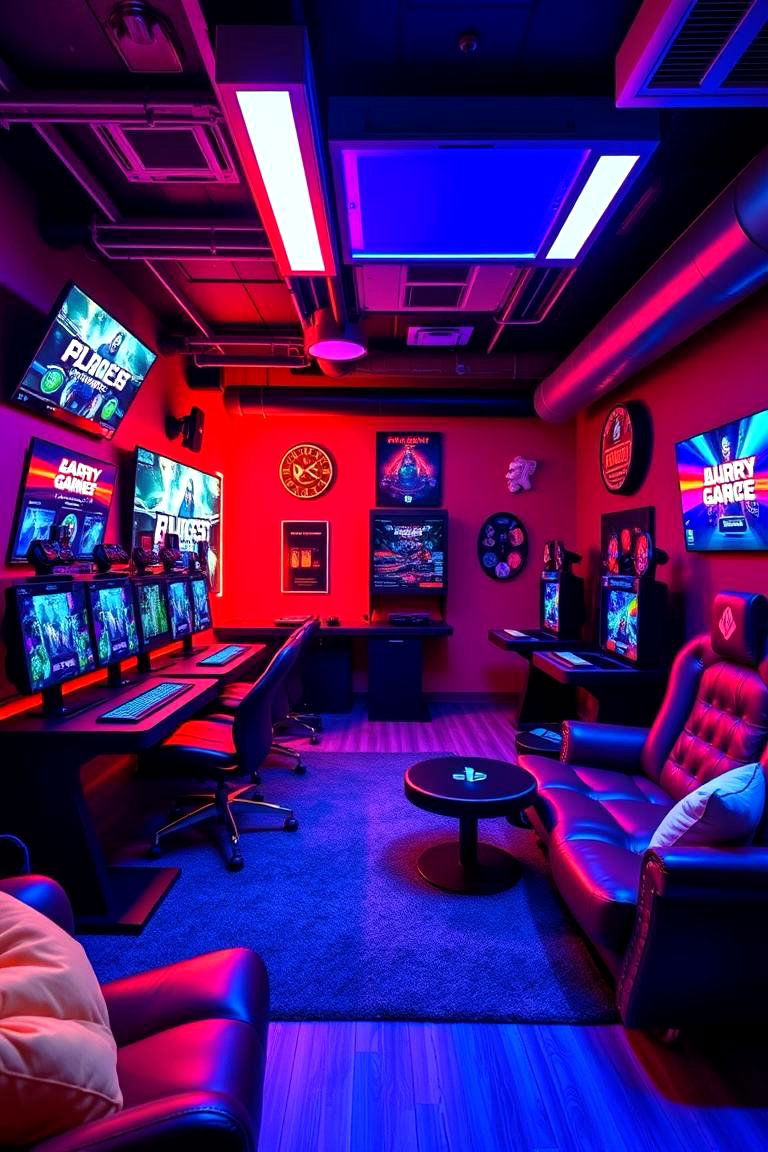 Gaming Den Hangout - 24 Teen Hangout Room Ideas