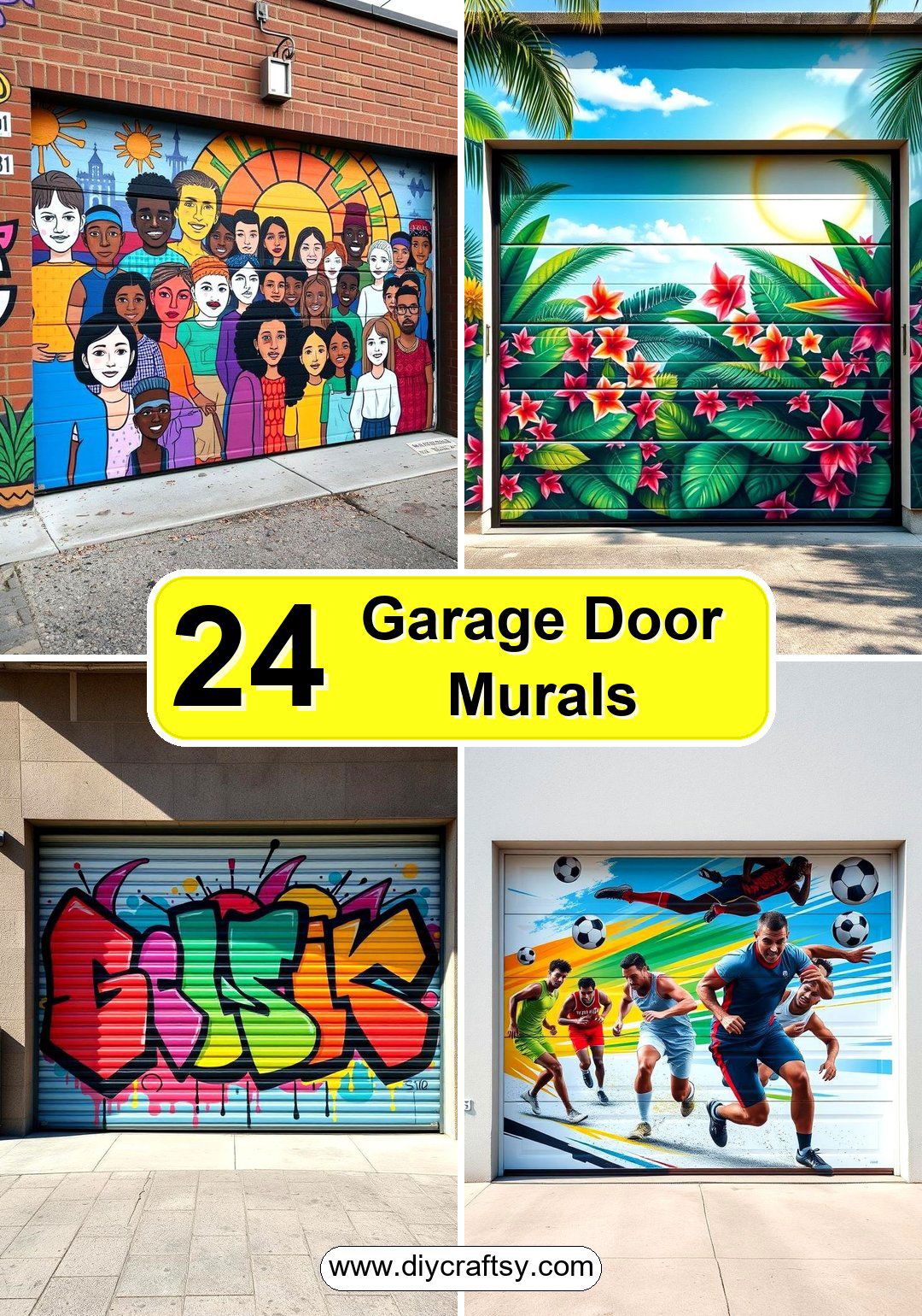 Garage Door Murals