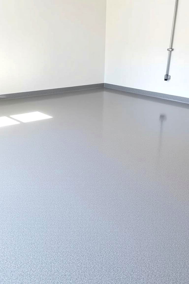 Garage Floor Epoxy Coating - 24 Motorcycle Garage Ideas