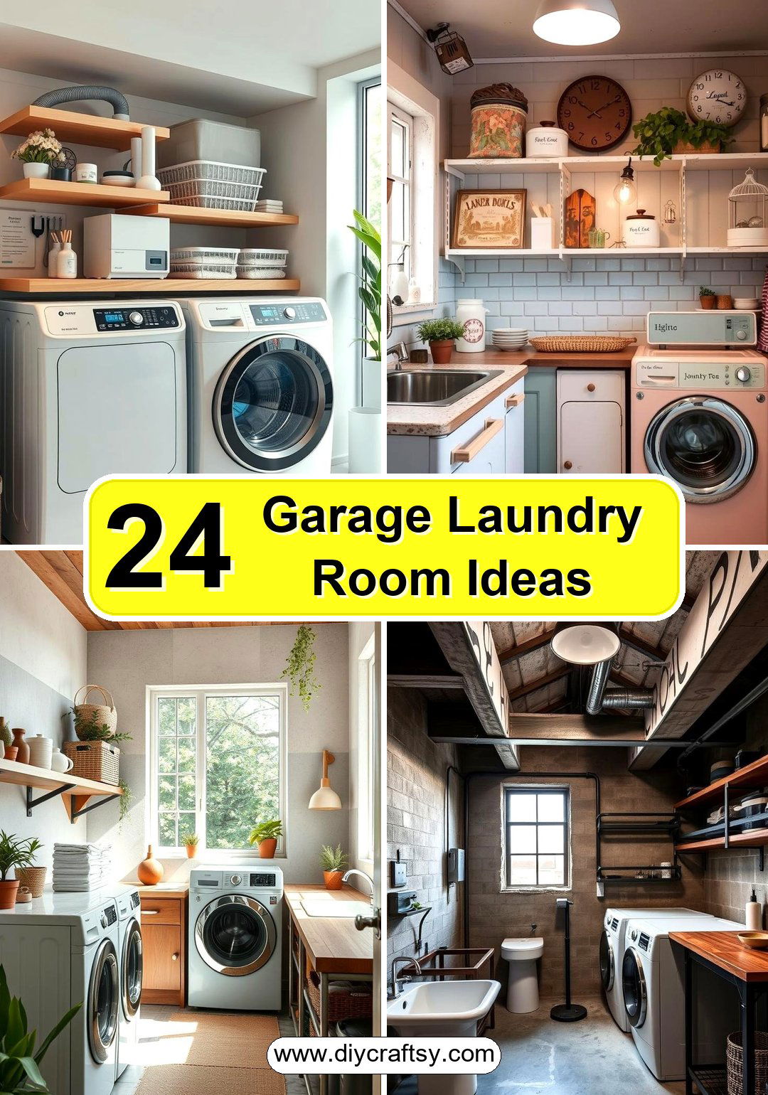 Garage Laundry Room Ideas