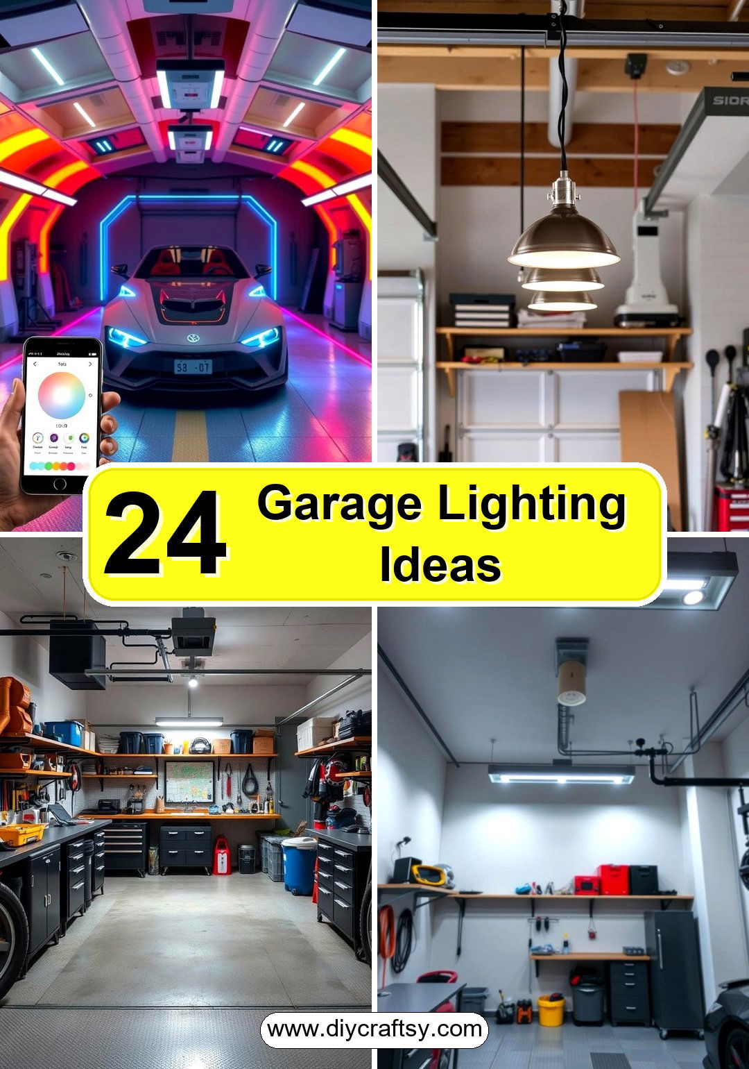 Garage Lighting Ideas