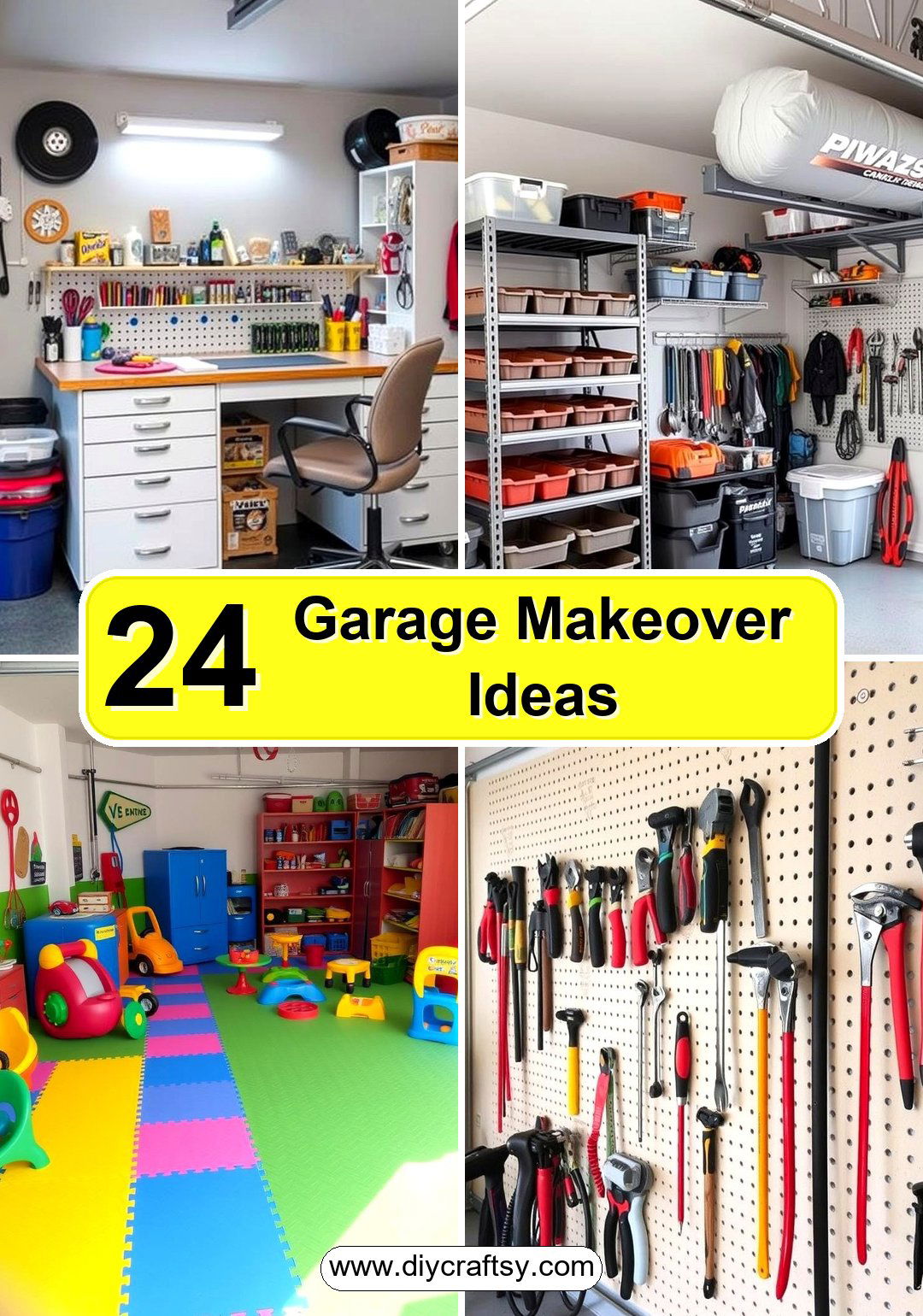 Garage Makeover Ideas