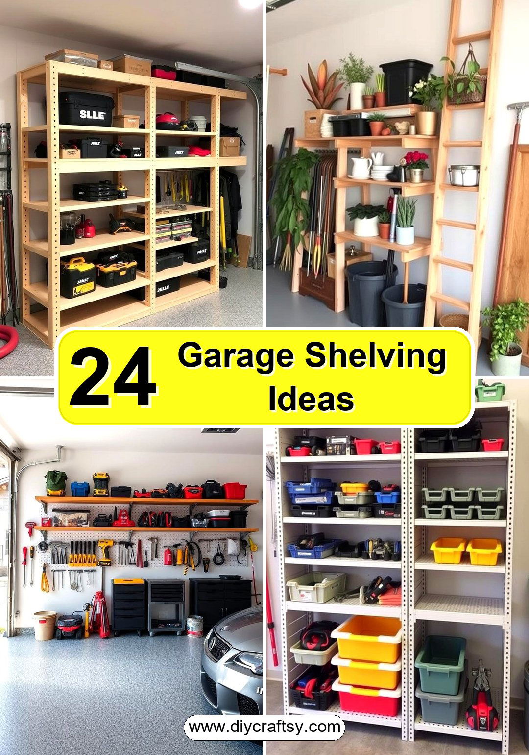 Garage Shelving Ideas
