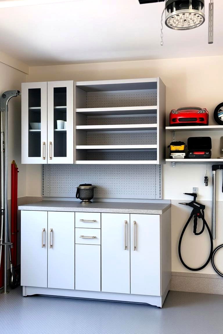 Garage Wall Cabinets - 24 Power Tool Storage Ideas