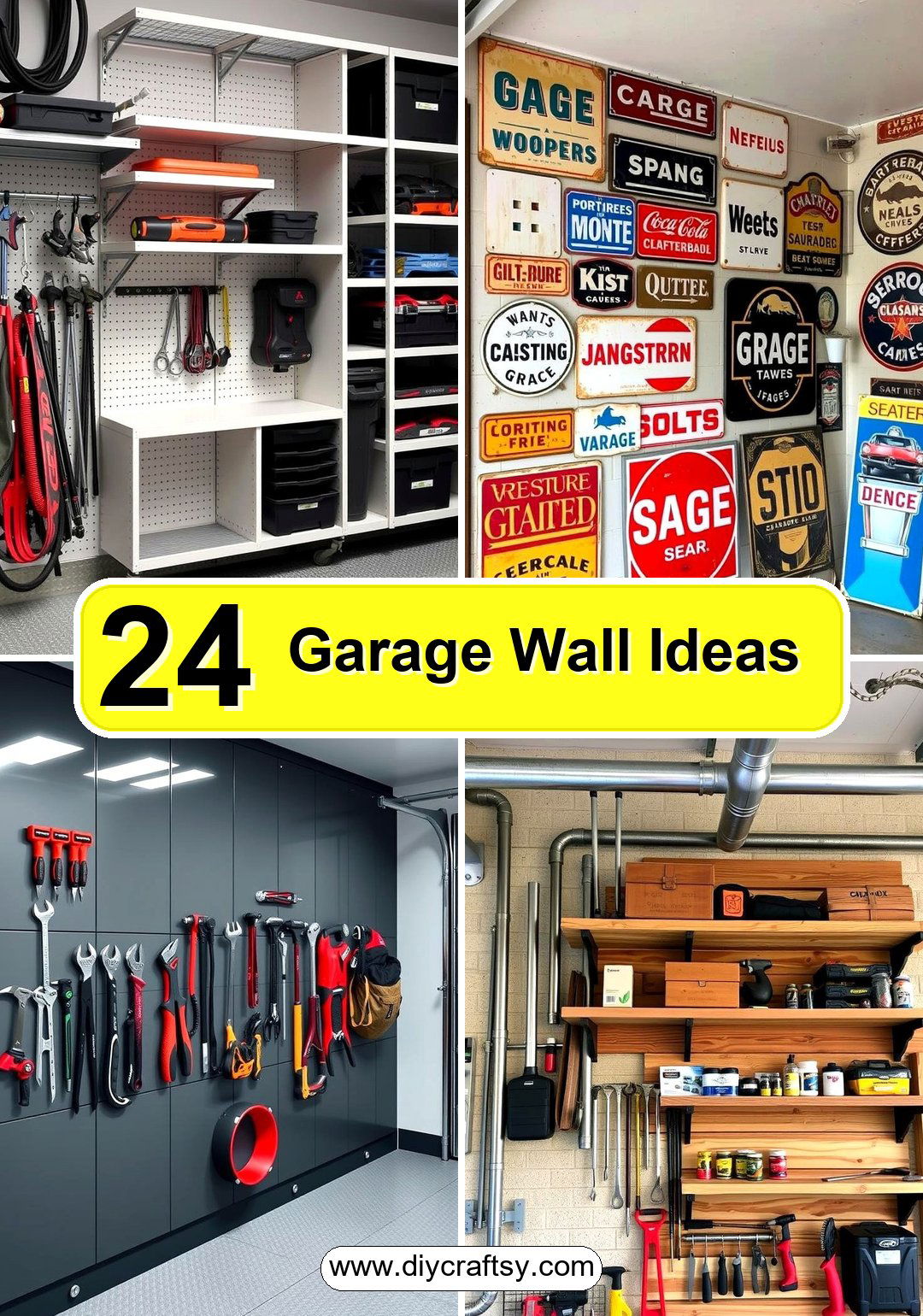 Garage Wall Ideas