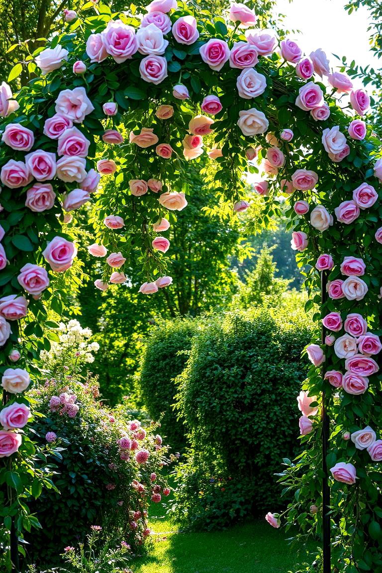 Garden Arches and Trellises - 24 Garden Decor Ideas