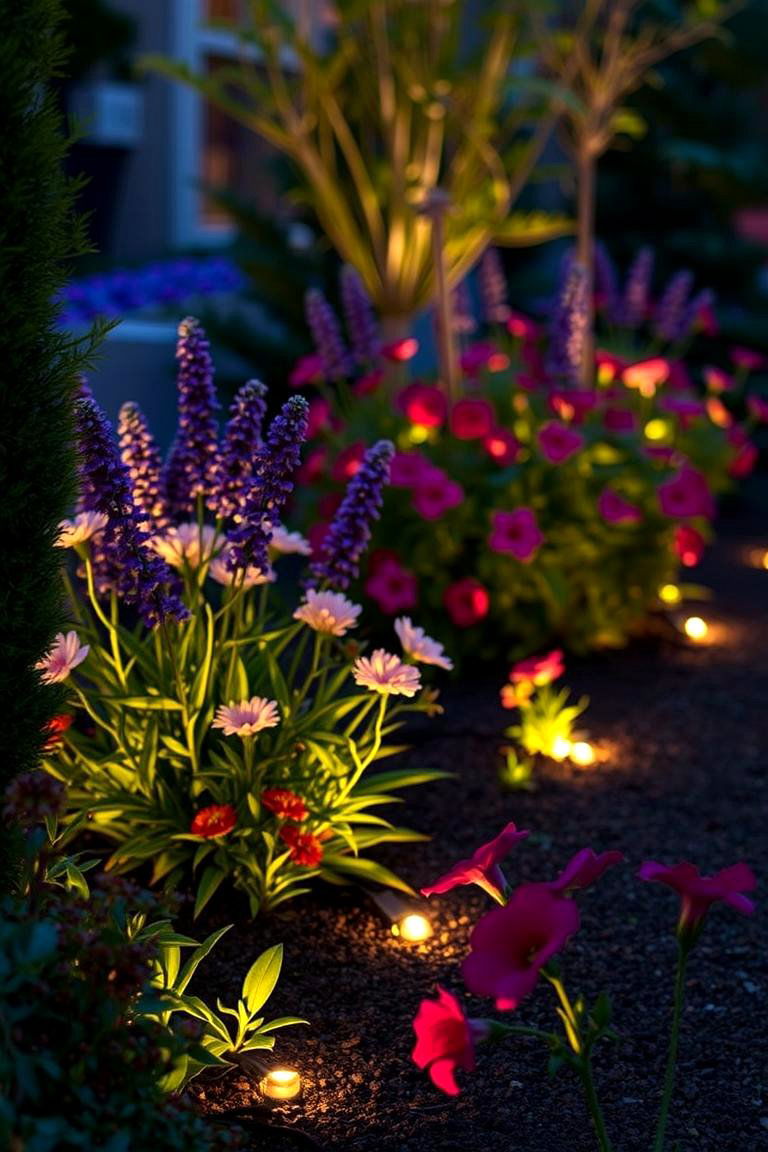 Garden Bed Lighting - 24 Landscape Lighting Ideas