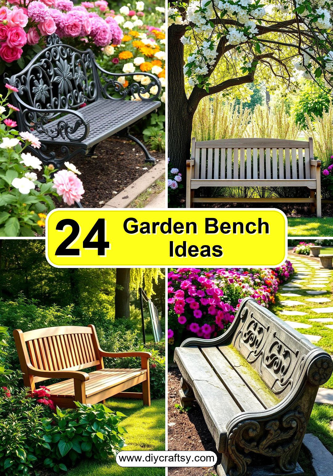 Garden Bench Ideas