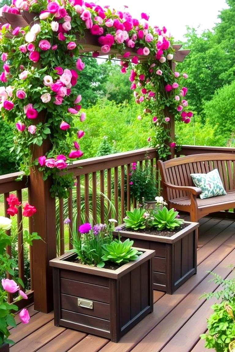 Garden Deck - 24 Backyard Deck Ideas
