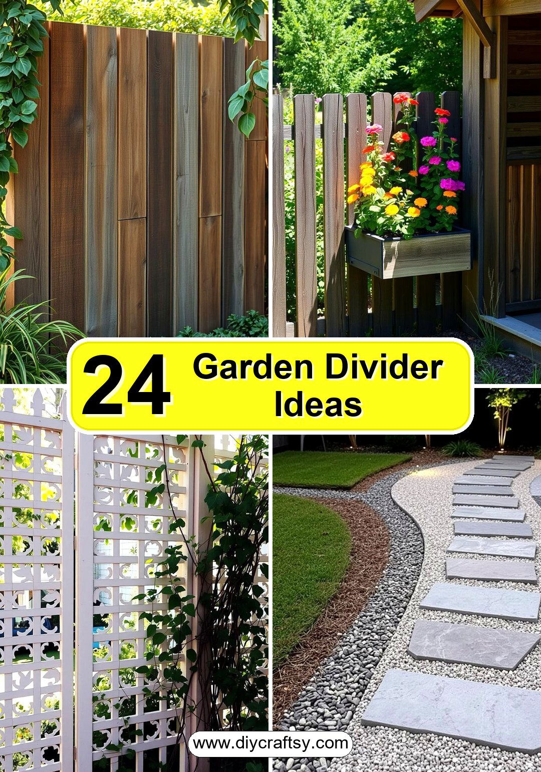 Garden Divider Ideas