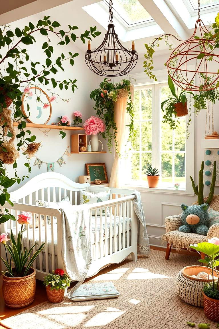 Garden Fairy Tale Nursery - 24 Nature Themed Nursery Ideas