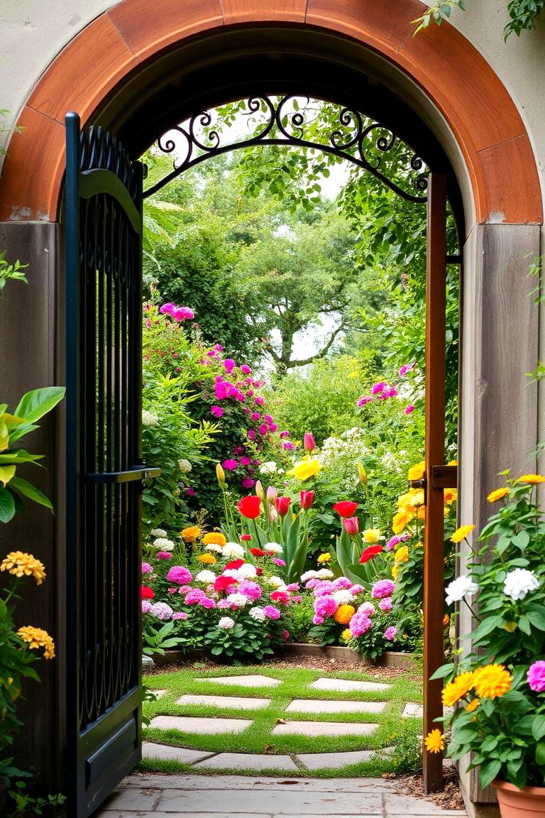 Garden Gates - 24 Front Door Gate Ideas