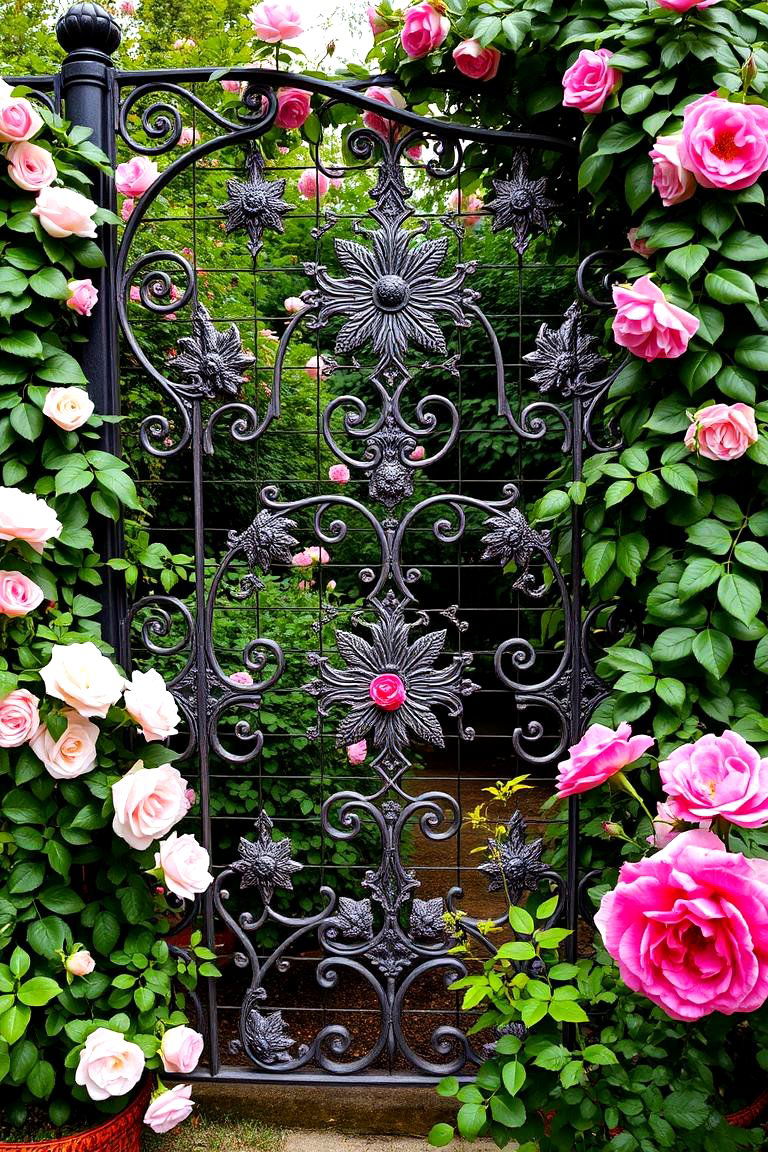 Garden Inspired Gate - 24 Front Gate Ideas