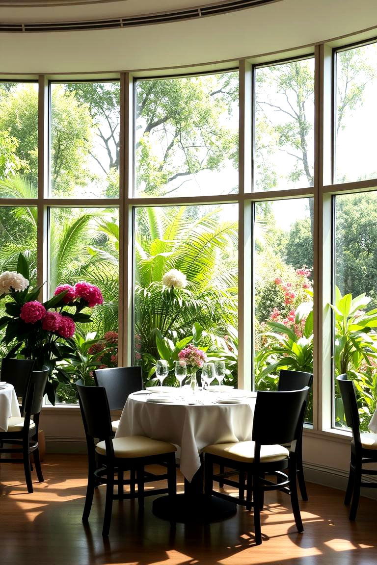 Garden Inspired Views - 24 Japanese Dining Room Ideas