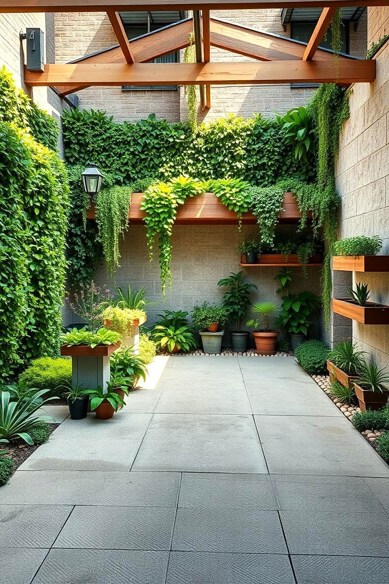 Garden Integrated Garage - 24 Detached Garage Ideas