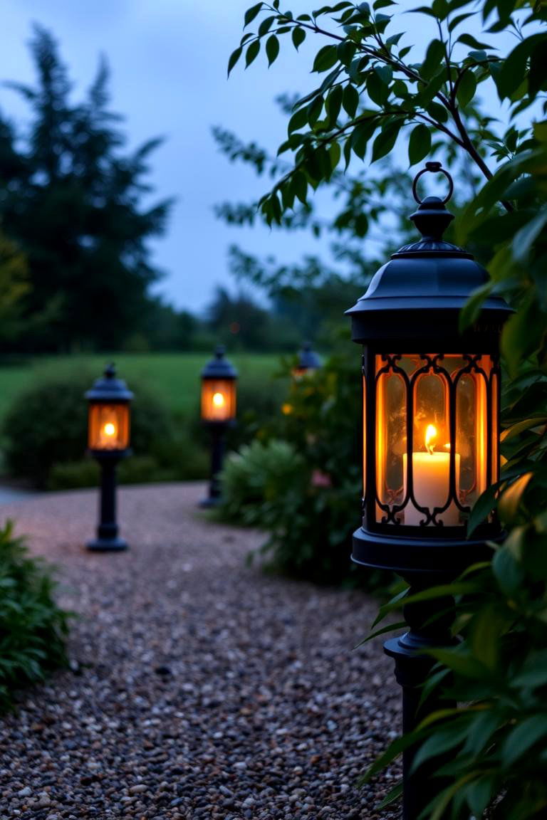 Garden Lanterns - 24 Garden Decor Ideas