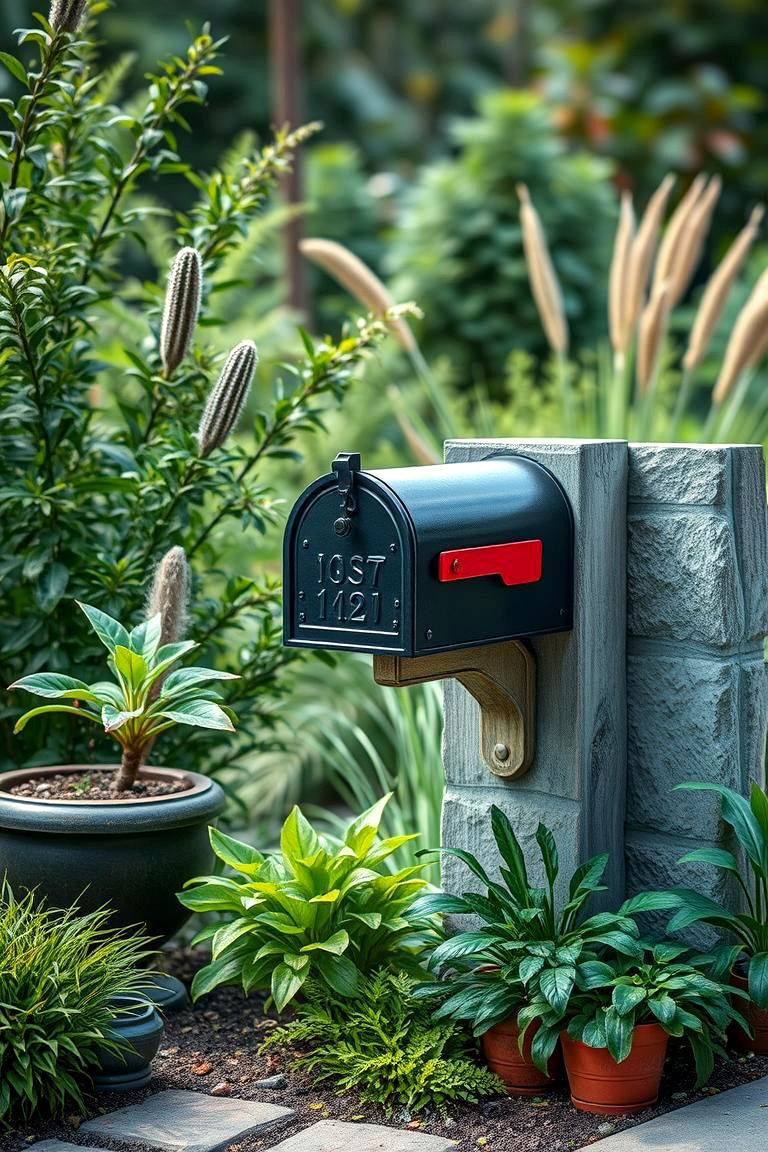 Garden Mailbox - 24 Mailbox Decor Ideas