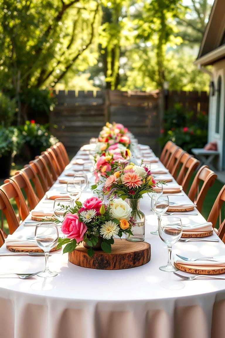 Garden Party Table Setting - 24 Table Setting Ideas