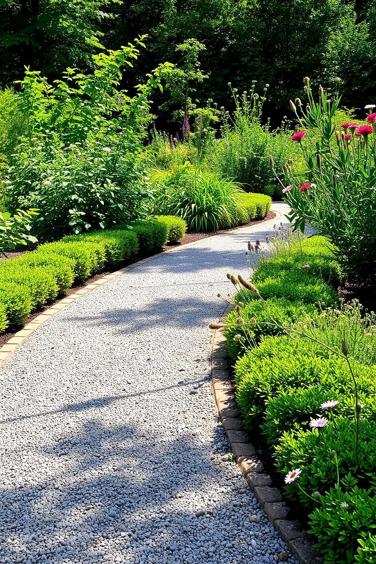 Garden Pathways - 24 Modern Small Garden Ideas