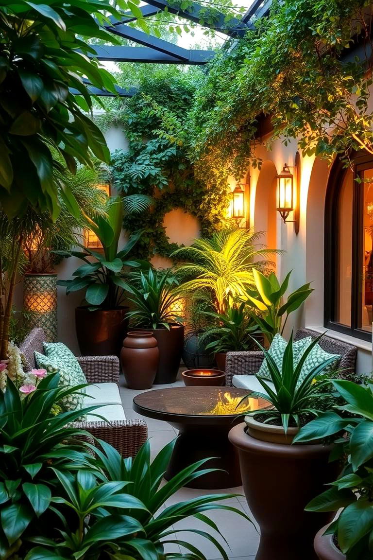 Garden Retreat Lounge - 24 Outdoor Living Room Ideas